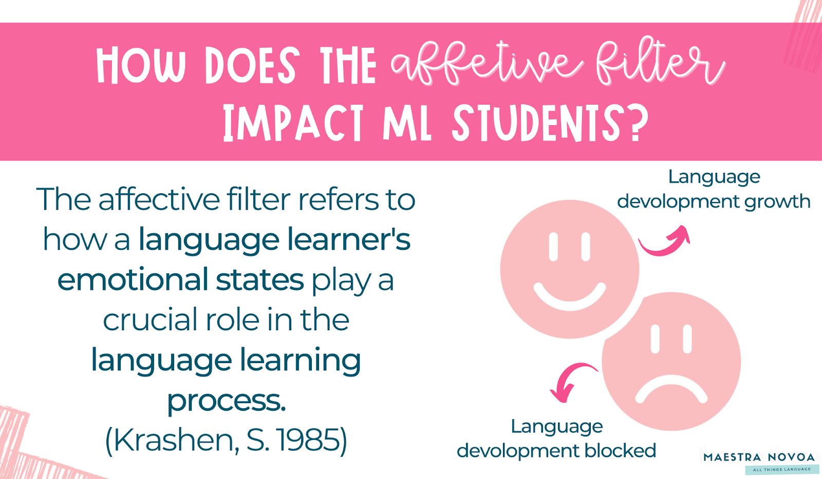 affective filter for ML students