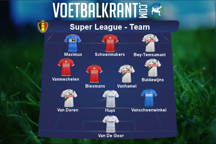 Ons team van de week in de Super League: OH Leuven, Heist, Genk, Gent en Standard zitten erbij