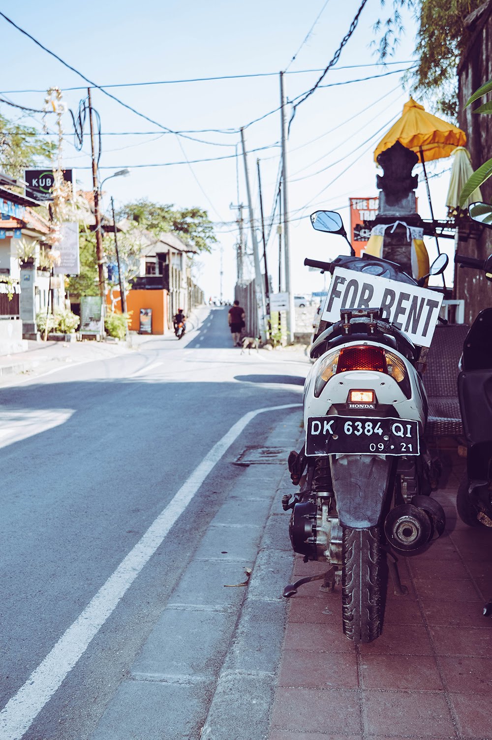 Motorcycle rental services in Bali