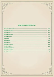 Malvan Hub menu 2