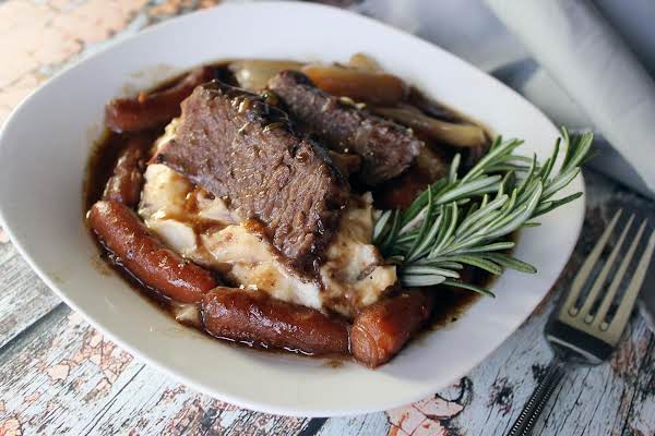 Best Ever Pot Roast with Boursin Mashed Potatoes_image