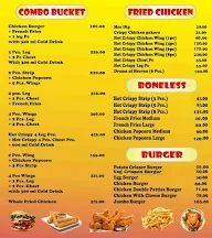 QFC - Quality Fried Chicken menu 1