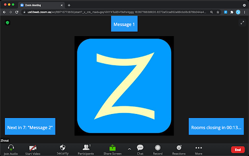 Zhout: A Zoom Breakout Broadcaster