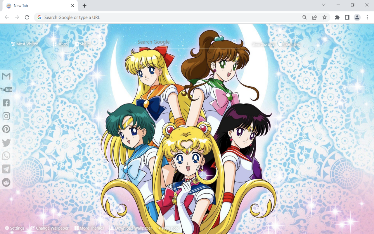 Sailor Moon Wallpaper Preview image 2