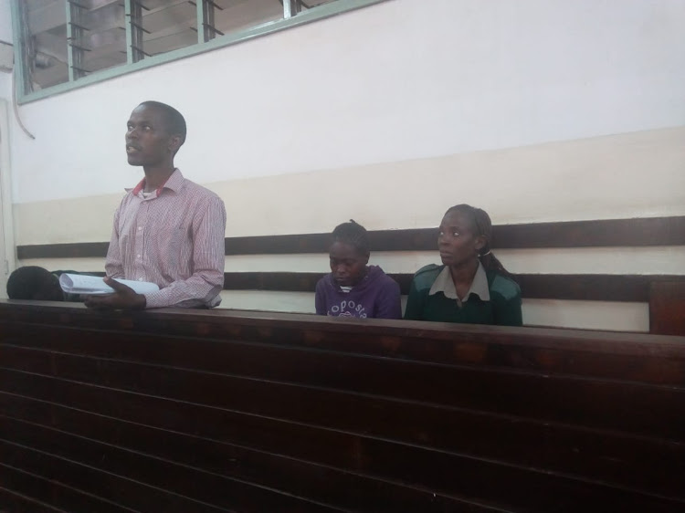 Paul Ojonga in Kibera court