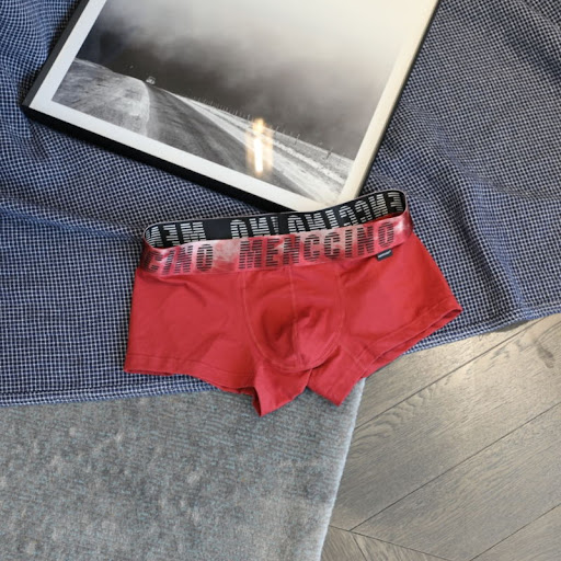 Title 4, Cotton low waist tight U convex sexy boxer brie...
