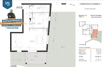 appartement à Veauche (42)