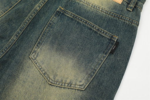 Title 7, Mens Contrast Color Washed Worn Jeans – Experi...