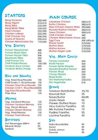 Punjabi Chaska menu 1