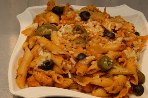 Chicken Mix Sauce Pasta