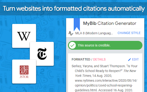 MyBib: Free Citation Generator