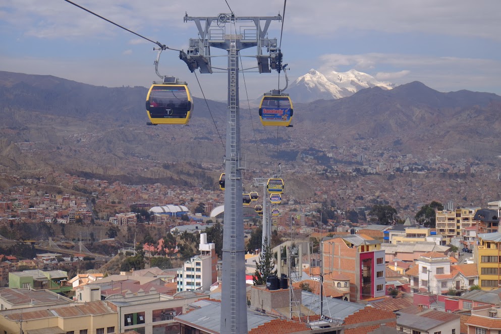 Teleferico w La Paz