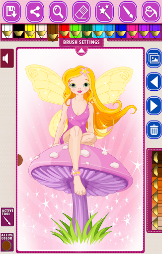 Fairy Princess Coloring