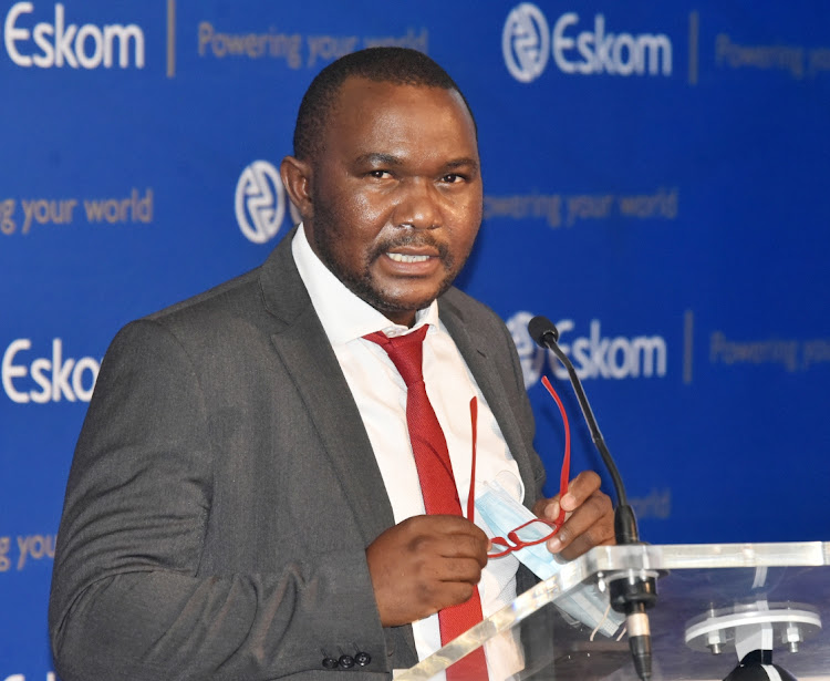 Eskom spokesperson Sikonathi Mantshantsha is leaving the power utility. File photo.