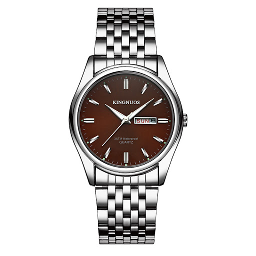 Title 11, Genuine Mens Bar Ding Womens Dual-calendar Wa...