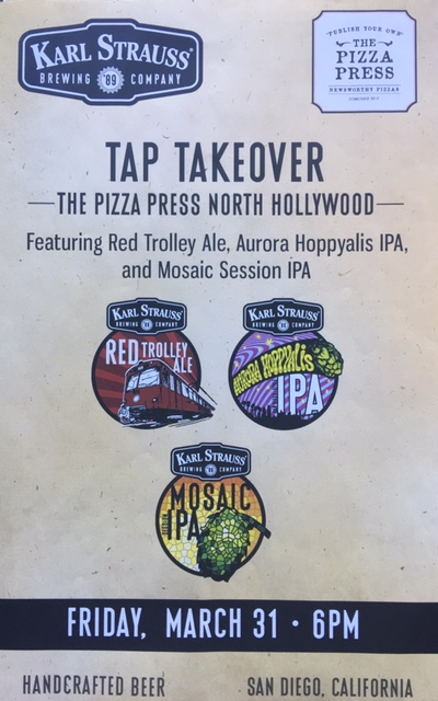 Logo for Karl Strauss Tap Takeover