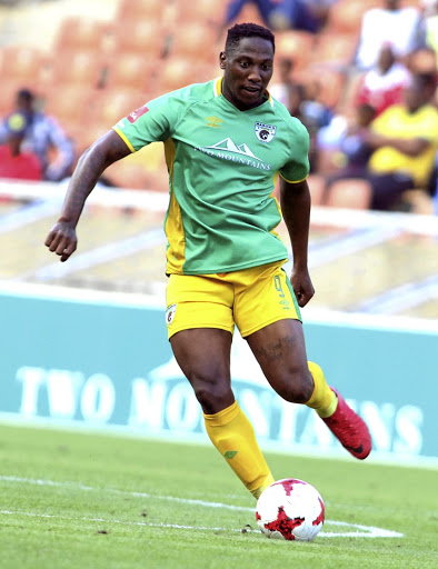 Lucky Nguzana wants to make the most of his chances and score more goals for Baroka.