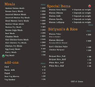 Gowdru Mane Hotel menu 7