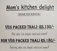 Mom's Kitchen Delight menu 1