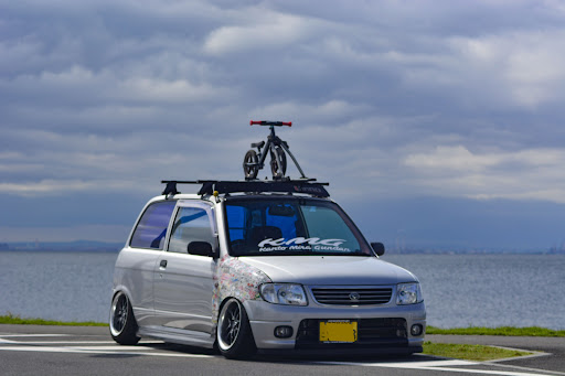 ミラ L700sのよーいちスタイル 海は広いな大きいな 遊び車 通勤車 社用車に関するカスタム メンテナンスの投稿画像 車 のカスタム情報はcartune
