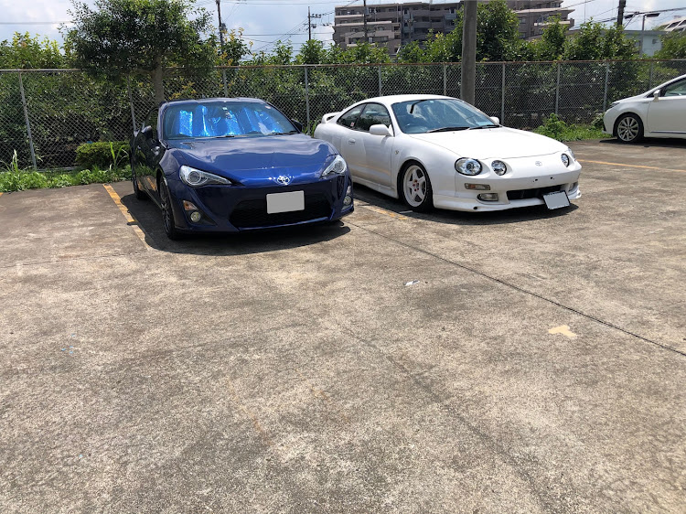 セリカのCELICA・st202・セリカ・ナンバープレート移設・同期とコラボに関するカスタム事例の投稿画像1枚目