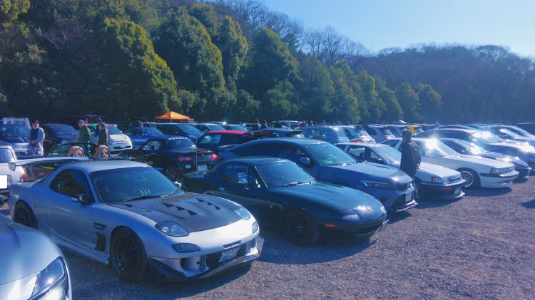 RX-7のカプチーノ EA11R・関西舞子サンデーかじやの里メッセみき 初参加・おっさんの聖地 2週分・FD3Sオイルランプ点滅に関するカスタム事例の投稿画像5枚目
