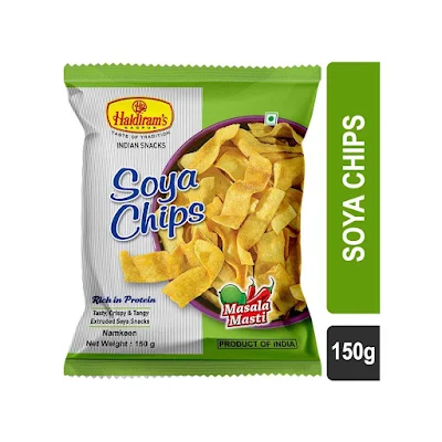 Haldiram's Haldirams Soya Chips Masala Masti 150 Gm