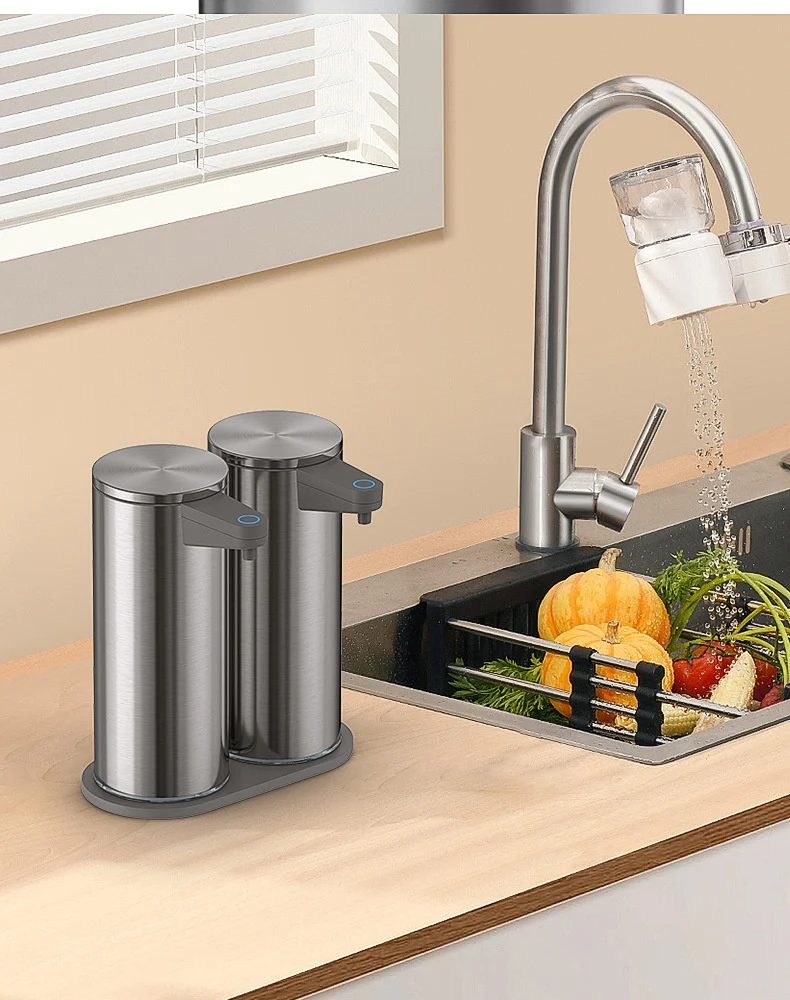 JAVA Jiahua Inteligentni senzor dozer za sapun Nerđajući čelik Beskontaktno pranje ruku Higijena i stil za vaš dom.