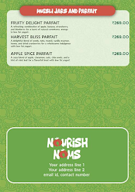 Nourish Noms - Tasty Meals, Wholesome Feels menu 7