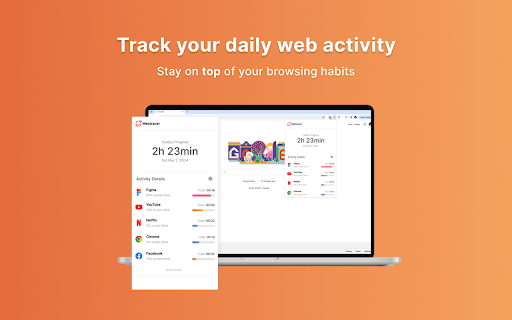 WebTracer - A productivity tool to track your screen time