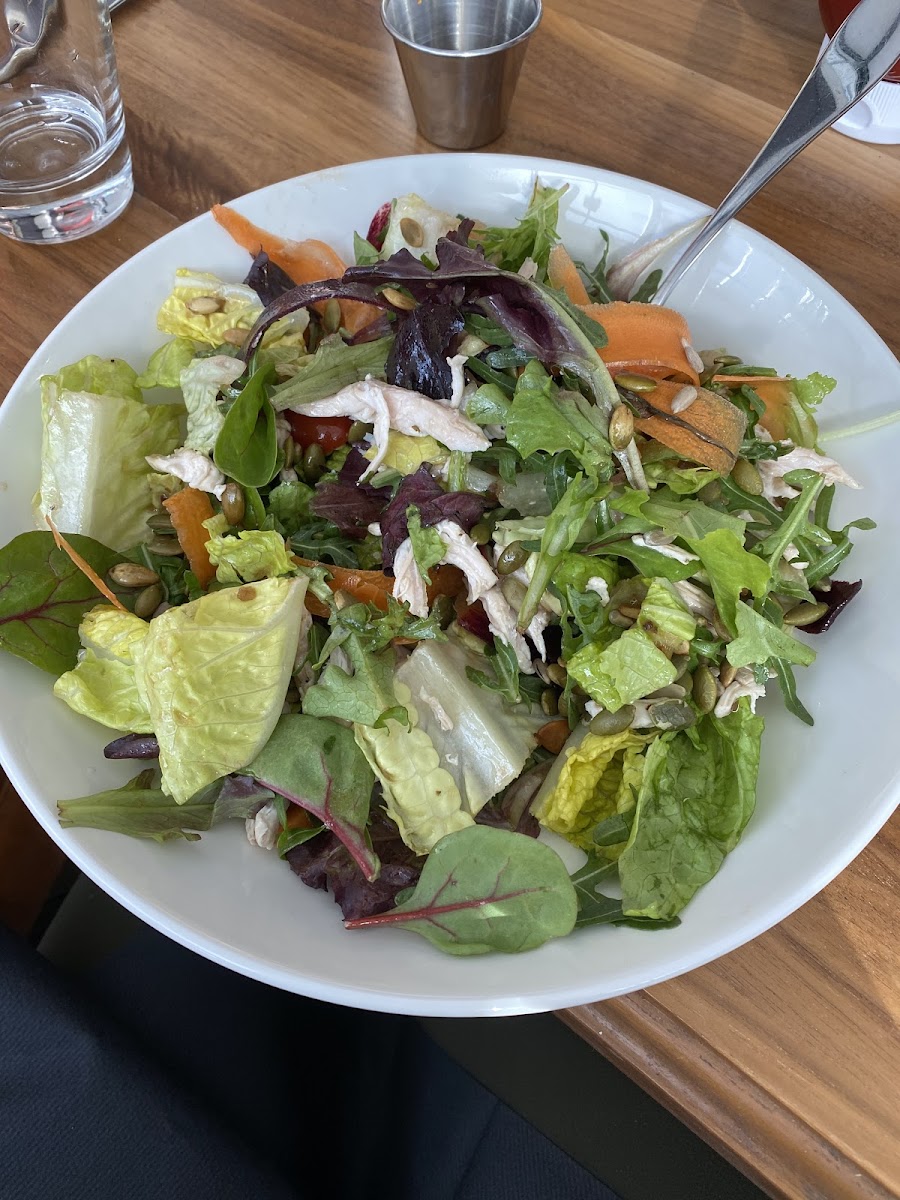 Gluten-Free Salad at Gretzky's Wine & Whisky